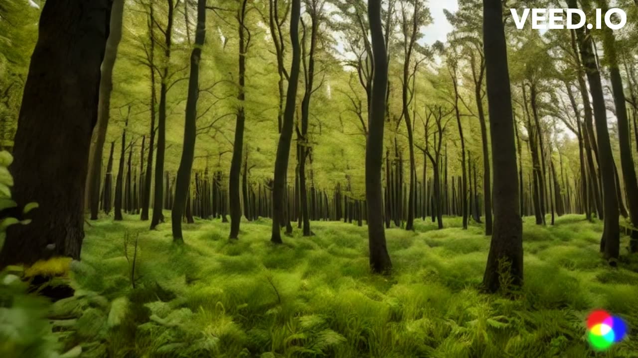 A video of artificial intelligence from the forest