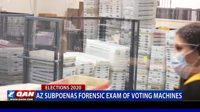 Arizona subpoenas forensic exam of voting machines