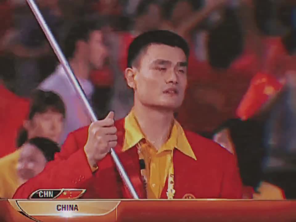 The Olympic flagf