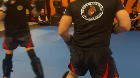 Kickboxing Sparring