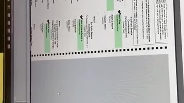 This is clear-cut EVIDENCE of voter fraud and the Coffee County, GEORGIA