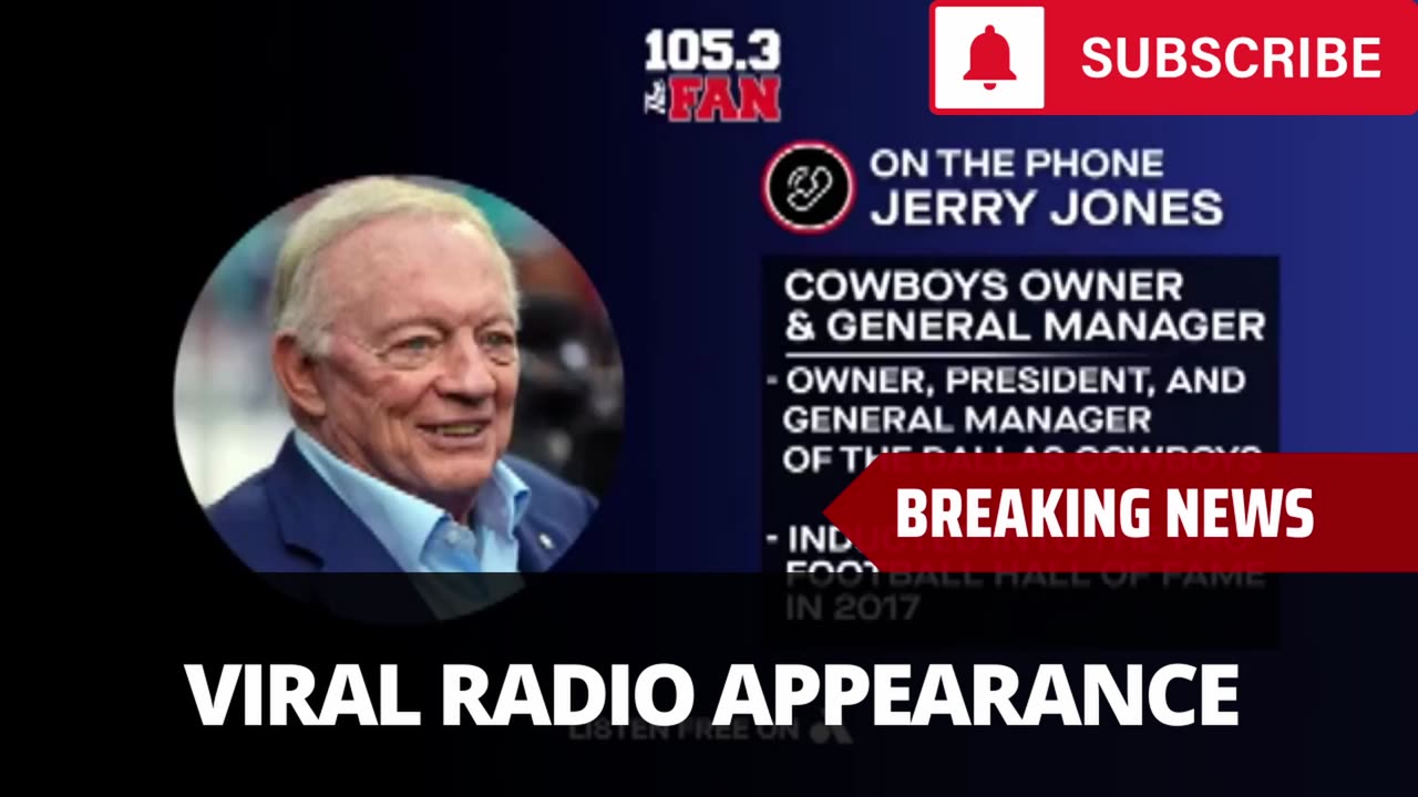 Jerry Jones Goes Off On Radio Hosts After Being Questioned About Loss