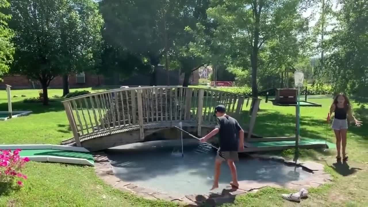 Babies Playing Water In The Pool Funny Moments