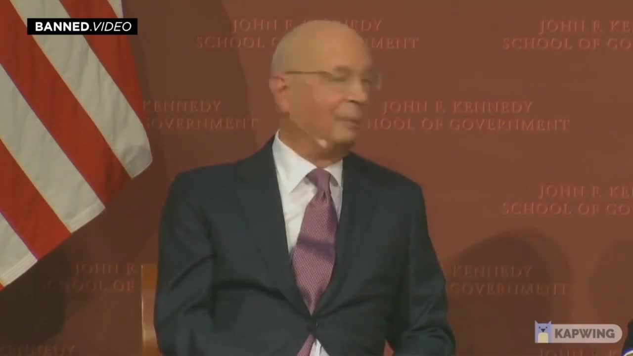 Klaus Schwab Admits he controls Trudeau