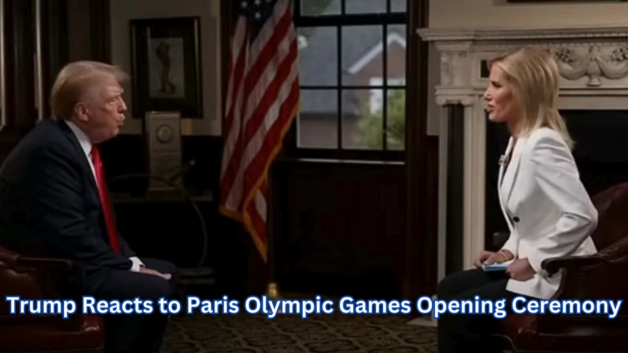 Trump Reacts to Paris Olympic Games Opening Ceremony