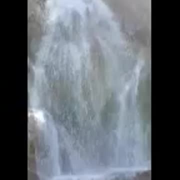 Waterfall at Holland lake Montana