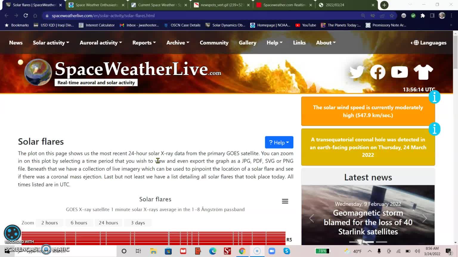 Huge Sunspot Group