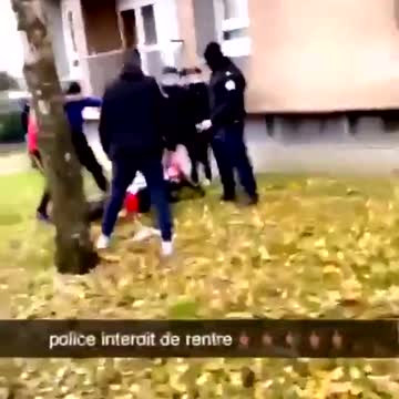 France: Two police officers beaten by about 15 enrichers