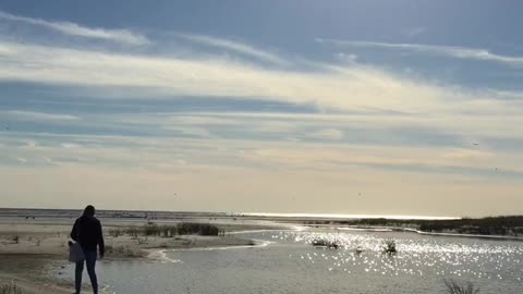 Green Orb Follows My Daughter At Beach. Ghost? Spirit?