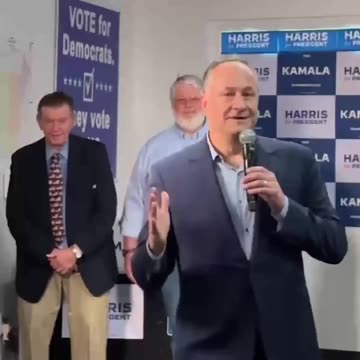 👎 Super CREEP Douglas Emhoff Mocks Trump, Arrogantly Predicts Kamala as Future President 👑