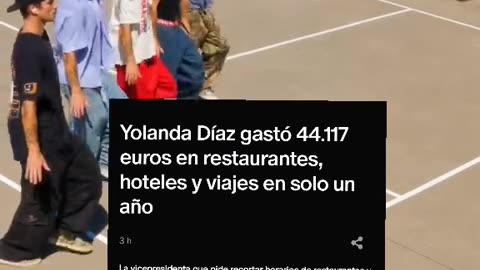 #Yolanda #Díaz #gastó 44.117 euros en restaurantes, hoteles y viajes en solo un año