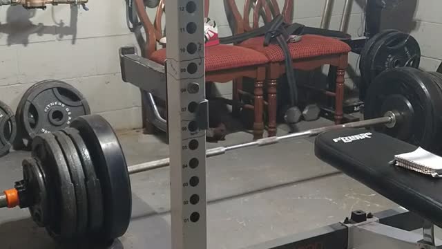 445 x 1 mixed grip deadlift