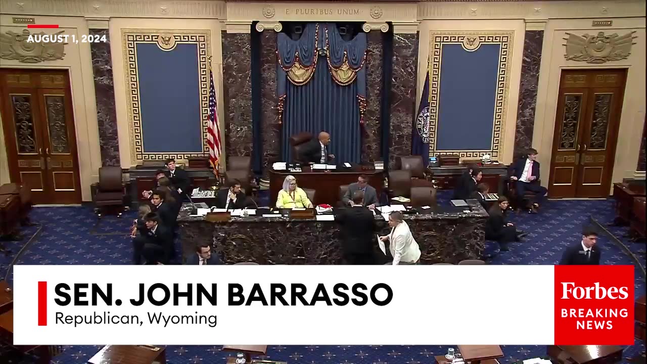 JUST IN: John Barrasso Doesn't Hold Back In Ruthless Attack On Kamala Harris's 'Record Of Ruin'