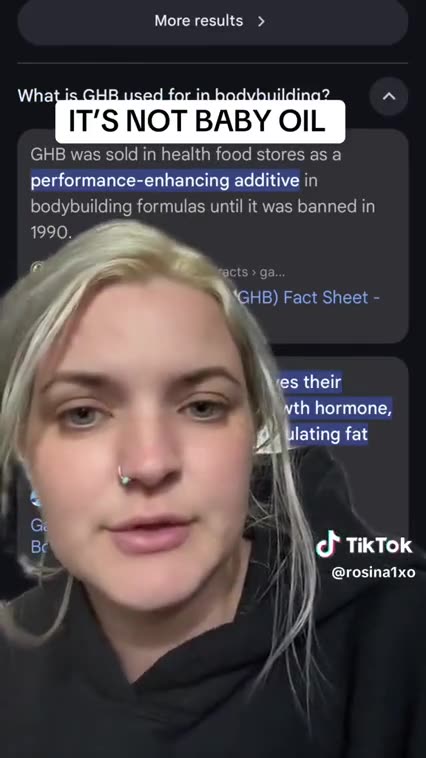 IT'S NOT ❌ BABY OIL