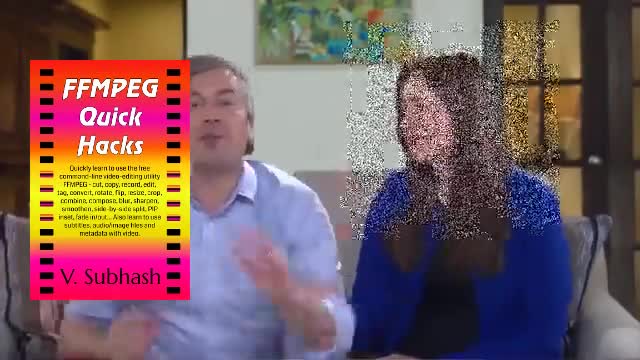 ‘FFmpeg Quick Hacks’ book — Blur a portion of a video