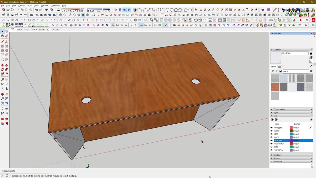 3D BEGINNING PROJECTS | HYUNDAI | SKETCHUP PRO | ARJUN VISHWAKARMA