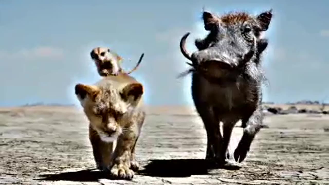 The lion king timon & pumba