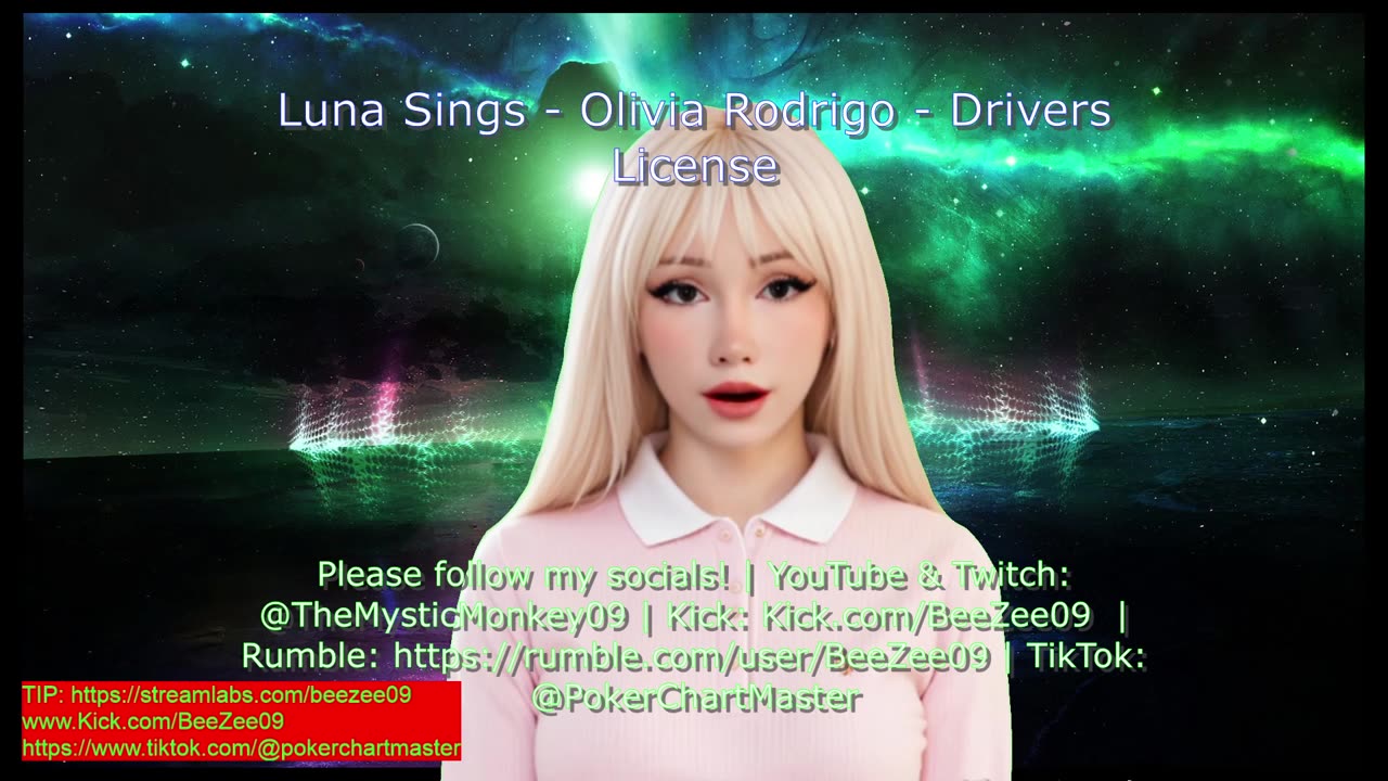 LUNA the AI Sings 🎤 Olivia Rodrigo - Drivers License 🔥✨