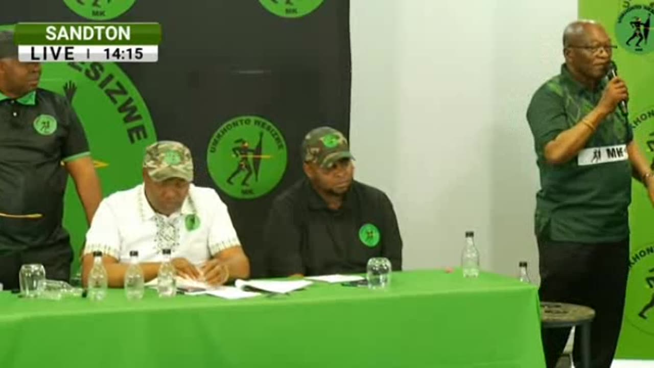 MK Party President Jacob Zuma address to the Nation!