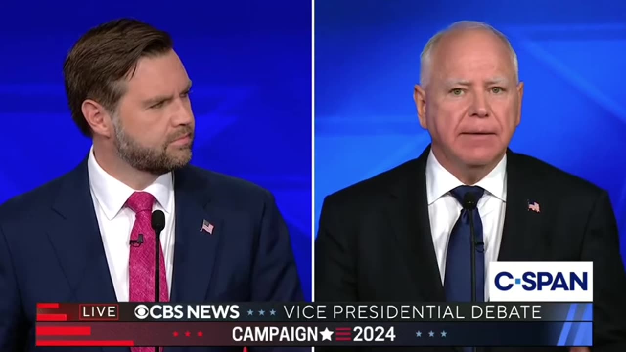 Tim Walz Falls on His Face in Very First Question - "Expansion Israel and it's Proxies?" WTH?