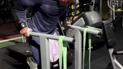 The Rock in Gym session