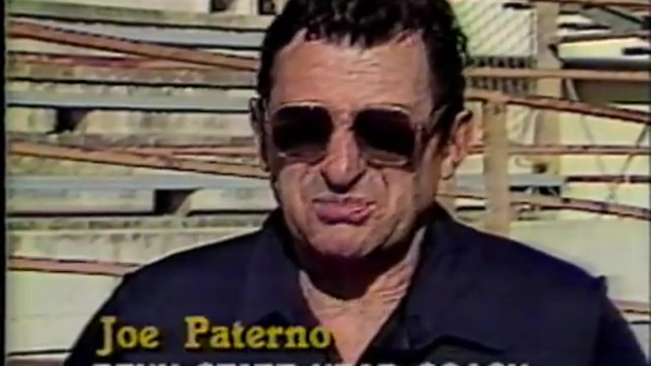 December 23, 1987 - Joe Paterno and Penn State Prep for Citrus Bowl