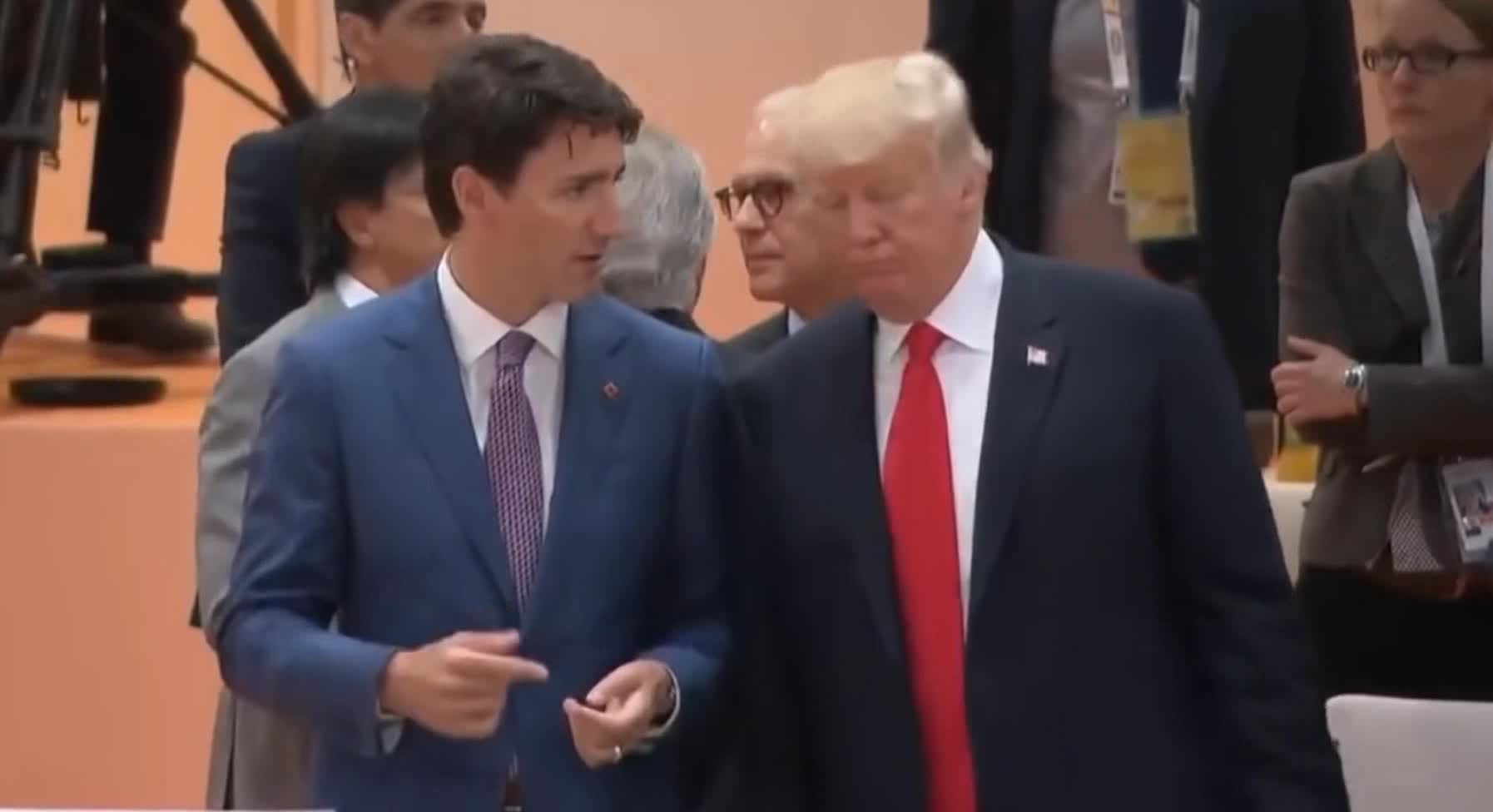 Trump and Trudeau Leaked Conversation