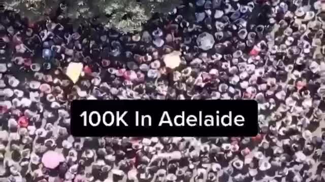 澳洲_呼應“反對極權強制疫苗與封鎖，為自由、正義遊行”，2021.11.20全世界大遊行～