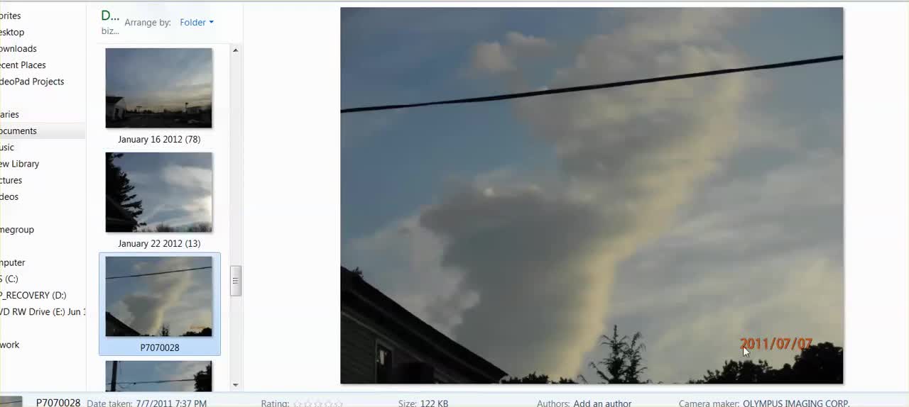 Cloud Drops 'Wow' Rain Bomb Over AL, & More 'Wow' Clouds