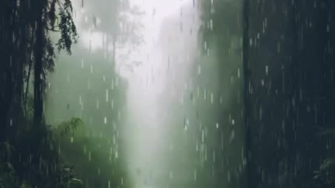 Soothing Forest Rainfall 🌧