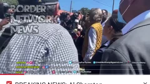 Journalist YELLS at Al Sharpton in DEL RIO for RACE BAITING "YOUR A COWARD"