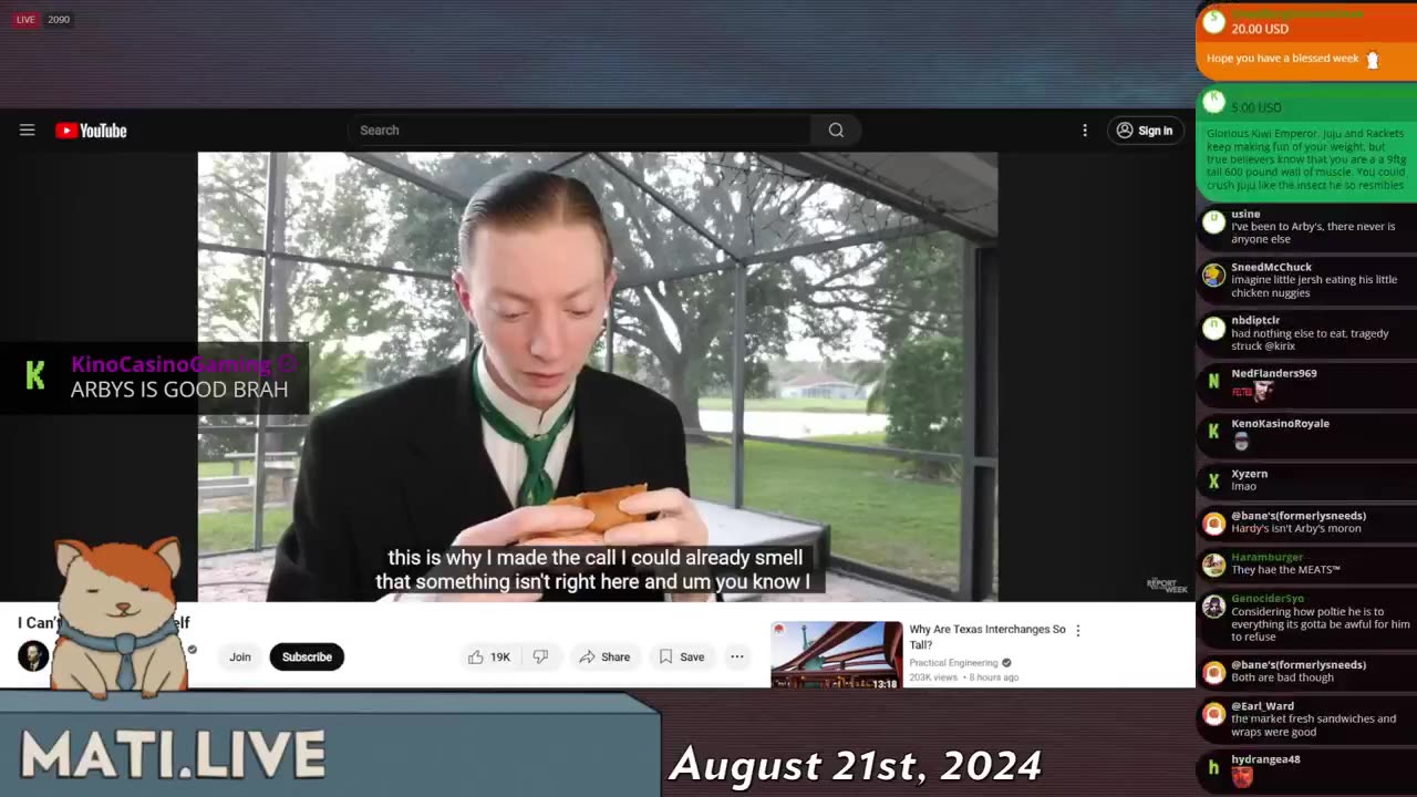 Arby's tried to kill ReviewBrah - Mad at the Internet