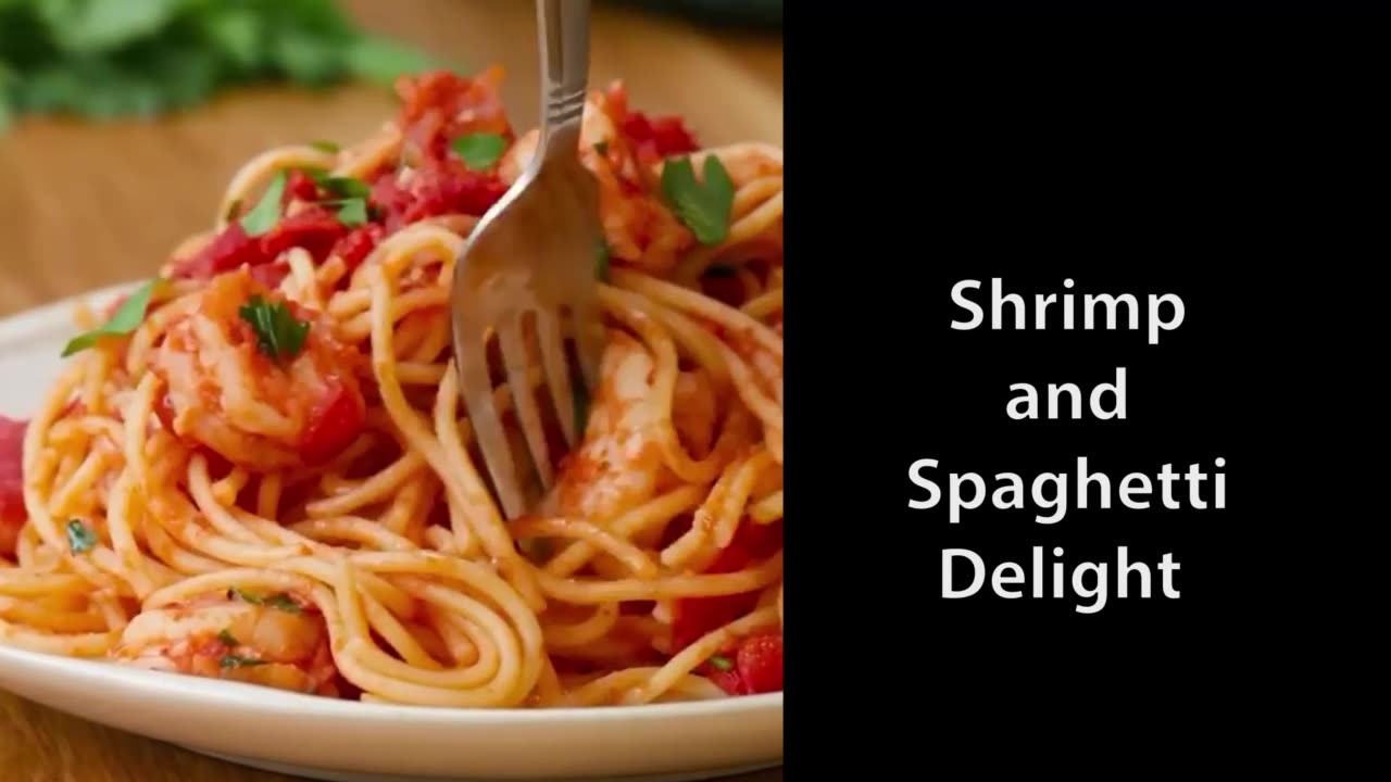 Shrimp Spaghetti Delight