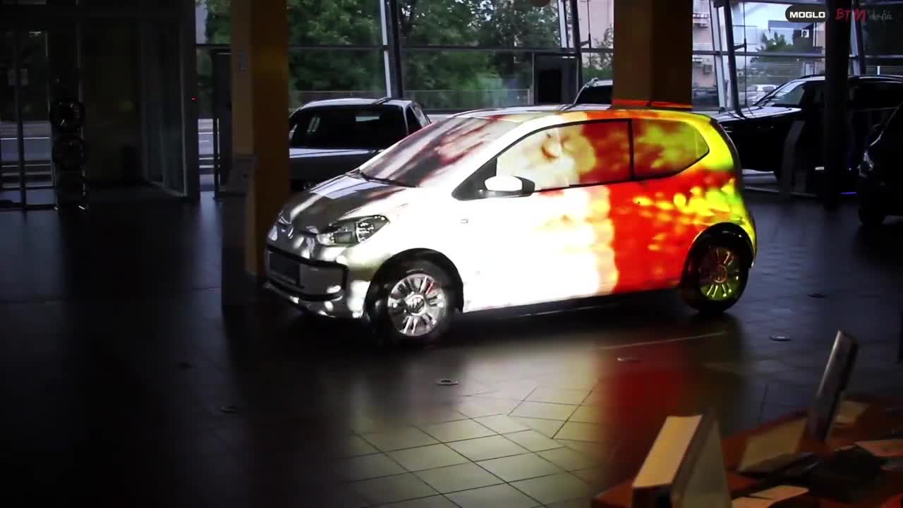 Who doesn't love a car that glows?