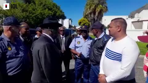 Bheki Cele Visits Home of Slain Magistrate, Romay van Rooyen