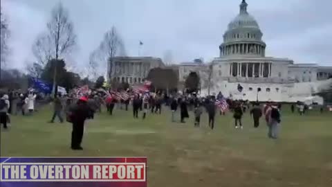 January 6th, Footage of The Overton Group Stepping Onto Capitol Grounds