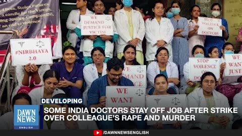 Indian Medics Stage Nationwide Strike Over Doctor s Rape And Murder _ Dawn News English