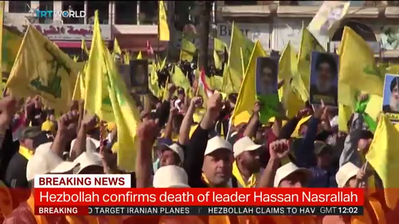 Hezbollah confirms death of leader Hassan Nasrallah