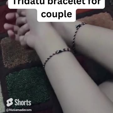 Tridatu Bracelet for Couple