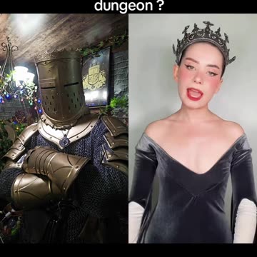 We shall throw her I'm the dungeon