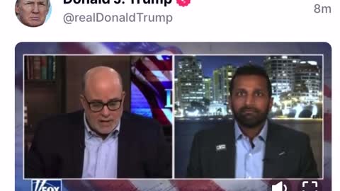 Kash Patel on the same rinse repeat operation the Dems use to attack DJT