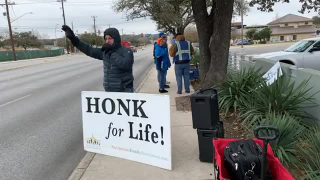 DefendLIFE in the COLD like the Defenders of the Alamo on Feb. 25, 1836.