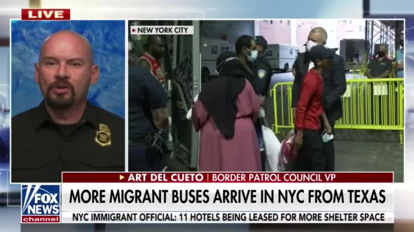 Border Patrol Council VP Art Del Cueto is asked what his message is for DC and New York!!