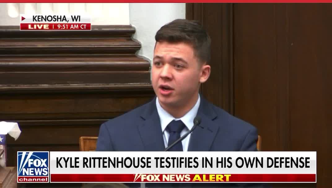 Rittenhouse takes the stand.