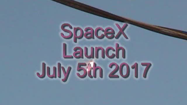 space X launch July