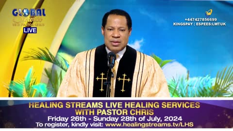 GLOBAL COMMUNION SERVICE WITH PASTOR CHRIS 07.07.2024