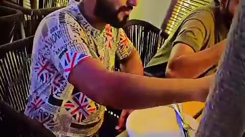 Pizza time with friends