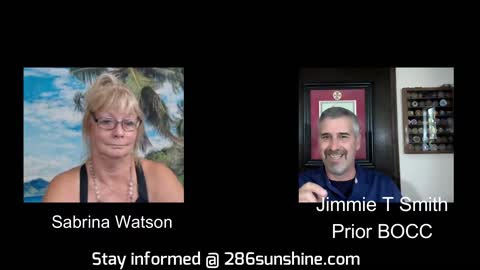 286 Sunshine Live Ep 003 with Sabrina Watson and Jimmie T Smith