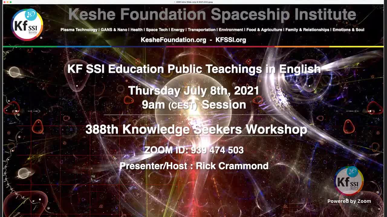 388th Knowledge Seekers Workshop; July 8, 2021