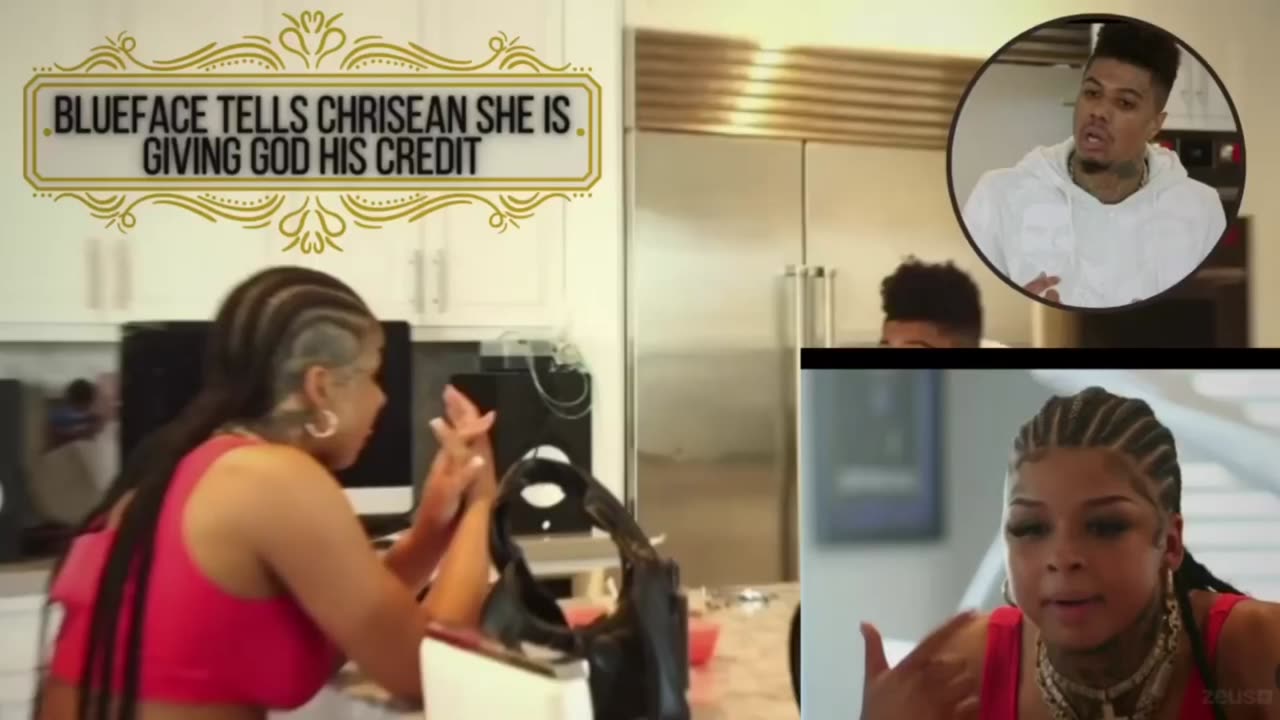 Blueface tries to take all of Gods credit for chrisean doing better than him